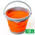 Складне відро Tramp TRC-091 (Orange), 10 л, Об'єм: 10, Колір виробника: Orange