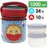 Термос для їжі Laken Thermo Food Container з чохлом і контейнерами (Freskitos), 1000 мл, Об'єм: 1000, Колір: Freskitos