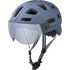 Велошолом Cairn Quartz Visor LED USB (Grey), Колір: Grey, Розмір: 52-58