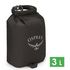 Гермомішок Osprey Ultralight DrySack (Black), 3 л, Об'єм: 3, Колір виробника: Black