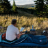 Надувний каремат Big Agnes Boundary Deluxe Insulated - Wide Regular: з мішком-насосом, Товщина: 11, Тип розміру: Wide Regular, Колір виробника: Blue, зображення 3