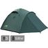 3-місний намет Tramp Lair 3 V2: двошаровий, з тамбуром, Кількість місць: 3, Колір: Green