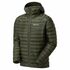 Лайнер чоловічий Montane Anti-Freeze Hoodie - MAFRH (Oak Green), Колір виробника: Oak Green, Розмір: S, зображення 3