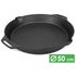 Чавунна сковорода Petromax Fire Skillet, Ø50 см (з ручками-петлями), Тип конструкції: з ручками-петлями, Діаметр верхній: 50
