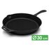 Чавунна сковорода-гриль Petromax Grill Fire Skillet, Ø30 см (з довгою ручкою), Тип конструкції: з довгою ручкою, Діаметр верхній: 30