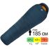 Демісезонний пуховий спальник Mountain Equipment Helium 250 - Regular (01635/Majolica Blue) до 2°C: з капюшоном, Максимальний зріст користувача: 185, Колір: 01635/Majolica Blue, Сторона застібки: права