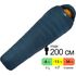 Зимовий пуховий спальник Mountain Equipment Helium 800 - Long (01635/Majolica Blue) до -15°C: з капюшоном, Максимальний зріст користувача: 200, Колір: 01635/Majolica Blue, Сторона застібки: ліва