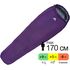 Демісезонний туристичний спальник Mountain Equipment Lunar I - Wmns Regular (01588/Tyrian Purple) до 5°C: з капюшоном, Максимальний зріст користувача: 170, Колір: 01588/Tyrian Purple, Сторона застібки: ліва