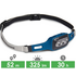 Налобний ліхтар акумуляторний Black Diamond Deploy 325 (Creek Blue): USB Type-C, Колір корпусу: Creek Blue