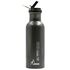 Спортивна пляшка для води з поїлкою та трубочкою Laken Flow Alu (Granite) на 750 мл, алюміній, Об'єм: 750, Колір виробника: Granite, зображення 2