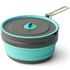 Похідний набір складного посуду Sea to Summit Frontier One Pot Cook - Set 2P (БЕЗ чохла) на 2 особи: каструля, 2 миски, 2 стакани, Тип комплекту: Set 2P, зображення 4