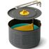 Туристичний набір посуду Sea to Summit Frontier One Pot Cook - Set 1P на 1 особу: каструля 1,3 л, миска, стакан, Тип комплекту: Set 1P (каструля 1,3 л), зображення 2