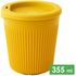 Туристичний стакан з кришкою Sea to Summit Passage (Arrowwood Yellow) на 355 мл, харчовий пластик, Об'єм: 355, Колір: Arrowwood Yellow