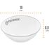 Кемпінговий набір мисок Petromax Enamel (White) на 1000 мл (2 шт), Об'єм: 1000, Колір виробника: White, зображення 3