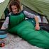 Демісезонний пуховий спальник Sea to Summit Ascent -1C - Long до -1°C: з капюшоном, Максимальний зріст користувача: 198, Колір: Rain Forest Green, Сторона застібки: ліва, зображення 20