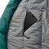 Демісезонний пуховий спальник Sea to Summit Ascent -1C - Long до -1°C: з капюшоном, Максимальний зріст користувача: 198, Колір: Rain Forest Green, Сторона застібки: ліва, зображення 10
