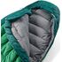 Демісезонний пуховий спальник Sea to Summit Ascent -9C - Regular до -9°C: з капюшоном, Максимальний зріст користувача: 185, Колір: Rain Forest Green, Сторона застібки: ліва, зображення 9