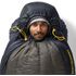 Демісезонний пуховий спальник Sea to Summit Spark Pro -9C 2025 - Long до -9°C: з капюшоном, Максимальний зріст користувача: 198, Колір: Beluga Black, Сторона застібки: ліва, зображення 12