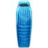 Демісезонний пуховий спальник Sea to Summit Trek -1C - Long до -1°C: з капюшоном, Максимальний зріст користувача: 198, Колір: Snorkel Blue, Сторона застібки: ліва, зображення 2