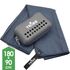 Швидкосохнучий рушник з мікрофібри з чохлом Tribe Pocket Towel - XXL (Navy), 180x90 см, Тип розміру: XXL, Колір: Navy