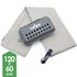 Швидкосохнучий рушник з мікрофібри з чохлом Tribe Pocket Towel - L (Grey), 120х60 см, Тип розміру: L, Колір: Grey