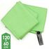 Компактний рушник з мікрофібри з чохлом Turbat Lagoon - L (Lime Green), 120x60 см, Тип розміру: L, Колір: Lime Green