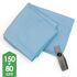 Компактний рушник з мікрофібри з чохлом Turbat Lagoon - XL (Light Blue), 150х80 см, Тип розміру: XL, Колір: Light Blue