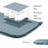 Самонадувний каремат Naturehike CNK2300DZ013 - Mummy (Light Grey), Товщина: 3,5, Тип розміру: Mummy, Колір виробника: Light Grey, зображення 3
