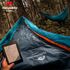 Демісезонний кемпінговий спальник-ковдра Naturehike NH21MSD08 - Y150 L (Blue) до 7°C: з капюшоном, Колір: Blue, Сторона застібки: ліва, зображення 10
