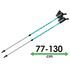 Палиці для скандинавської ходьби Gabel Ritmo (Teal), 77-130 см, Колір виробника: Teal