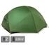 2-місний ультралегкий намет Naturehike NH17T007-M Mongar 2 - 210T (Forest Green): двошаровий, Кількість місць: 2, Колір: Forest Green