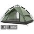 4-місний автоматичний намет Naturehike NH21ZP008 Pop Up 4: двошаровий, Кількість місць: 4, Колір: Green