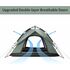 4-місний автоматичний намет Naturehike NH21ZP008 Pop Up 4: двошаровий, Кількість місць: 4, Колір: Green, зображення 7