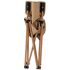 Розкладний стілець BRS KY508, Колір виробника: Beige, зображення 6