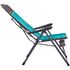 Кемпінгове розкладне крісло з високою спинкою Uquip Justy XL (Petrol), Колір виробника: Petrol, зображення 6