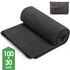 Швидкосохнучий рушник з мікрофібри з чохлом Naturehike Fitness - S (Black), 100x30 см, Тип розміру: S, Колір: Black
