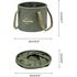 Складне відро Naturehike NH20SJ040 (Green), 10 л, Об'єм: 10, Колір виробника: Green, зображення 2