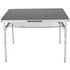 Розкладний стіл з поличкою Bo-Camp Table - 100x70x70 см, Тип розміру: 100x70x70 см, Колір: Grey, зображення 3