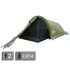 2-місний намет Tramp Bike 2 V2 (Green): двошаровий, Кількість місць: 2, Колір: Green