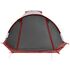 3-місний намет Tramp Cave 3 V2 (Grey): двошаровий, з тамбуром, Кількість місць: 3, Колір: Grey/Red, зображення 8