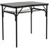 Розкладний стіл з поличкою Bo-Camp Northgate - 90x60x81 см, Тип розміру: 90x60x81 см, Колір: Black/Concrete