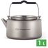 Туристичний чайник Lifeventure Titanium Kettle на 1 л, титан, Об'єм: 1