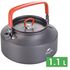 Туристичний чайник Naturehike NH17C020-H на 1,1 л, анодований алюміній, Об'єм: 1,1