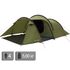 4-місний намет Easy Camp Hemsedal 4: двошаровий, з тамбуром, Кількість місць: 4, Колір: Green