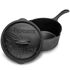 Чавунна касероль з кришкою Petromax Cast-Iron Saucepan на 2 л, Об'єм: 2, зображення 2