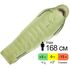 Демісезонний пуховий спальник Therm-a-Rest Boost 650 0C - Short до 0°C: з капюшоном, Максимальний зріст користувача: 168, Колір: Meadow Green, Сторона застібки: ліва