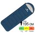 Демісезонний кемпінговий спальник-ковдра Naturehike NH21MSD08 - Y150 L (Dark Blue) до 7°C: з капюшоном, Колір: Dark Blue, Сторона застібки: ліва