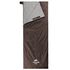 Літній кемпінговий спальник-ковдра Naturehike NH21MSD09 - LW180 M (Grayish Brown) до 8°C, зображення 2
