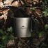 Туристична кружка зі складною ручкою Naturehike NH20CJ005 на 200 мл, титан, Об'єм: 200, зображення 2