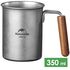 Туристична кружка Naturehike NH21SJ00 на 350 мл, нержавіюча сталь